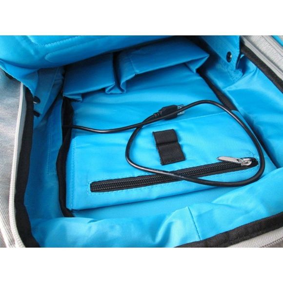 Oscaurt Backpack with USB | Grey - Picture 11 of 13